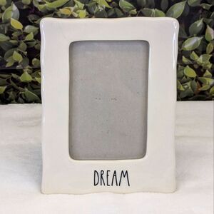 Rae Dunn DREAM Ceramic Photo Frame - 3.5" x 5.5"